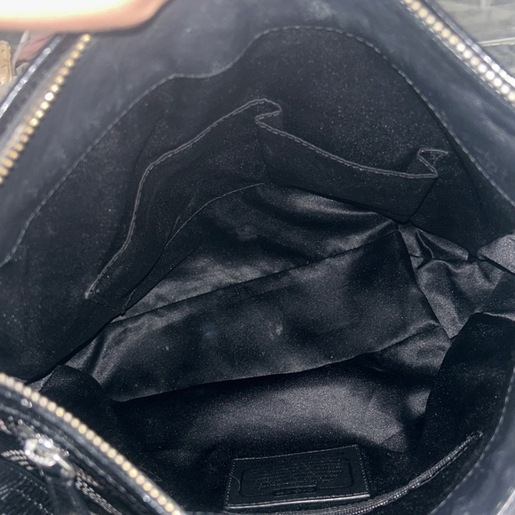 COACH Ashley Dotted Op-Art Crossbody Bag - Picture 9 of 12